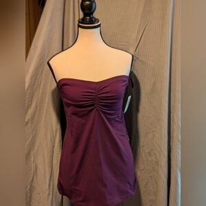 Torrid Strapless Top in Rich Purple